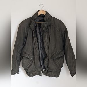 Vintage Korean Dark Forest Green Heavy Jacket Sz 1XB?